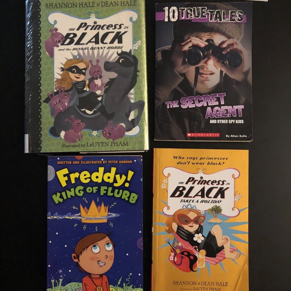 Bundle of 4 Kids Books   all in good condition